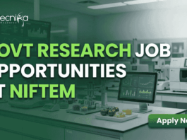 Latest Govt Research Job Opportunities for Life Science Job Aspirants at NIFTEM | Apply Online Here