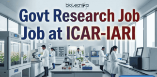 Govt Research Job at ICAR-IARI | Grab This Opportunity. Latest Govt Research Job at ICAR-Indian Agricultural Research Institute Grab This Opportunity