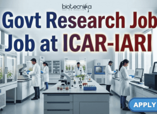 Latest Govt Research Job at ICAR-Indian Agricultural Research Institute | Grab This Opportunity Govt Research Job at ICAR-IARI | Grab This Opportunity. Latest Govt Research Job at ICAR-Indian Agricultural Research Institute Grab This Opportunity
