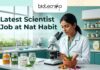 Latest Scientist Job at Nat Habit Work on Protein Engineering & Enzymology