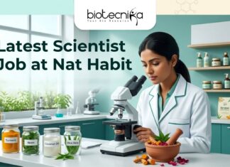 Latest Scientist Job at Nat Habit | Work on Protein Engineering & Enzymology Latest Scientist Job at Nat Habit Work on Protein Engineering & Enzymology
