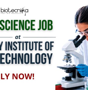 Life Science Job at Amity Institute of Biotechnology | Apply Now Apply for a Life Science Job at Amity Institute. DBT-funded Project Assistant Jobs for Biotech, Microbio, and Life Sciences graduates.