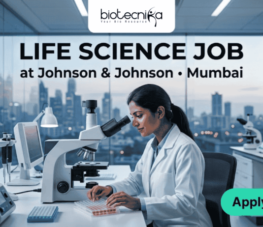 Life Science Job at Johnson & Johnson Jobs Mumbai | Apply Online Here Life Science Job at Johnson & Johnson Jobs Mumbai | Apply Online Here