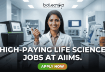 High-Paying Life Science Jobs at AIIMS – Earn Up to ₹42,000/Month | Apply Before June 21! Life Science Jobs at AIIMS Recruitment 2026 Apply Now. Apply for Life Science Jobs under AIIMS Recruitment 2026. DBT-funded microbiome research project at AIIMS New Delhi.