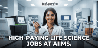 High-Paying Life Science Jobs at AIIMS – Earn Up to ₹42,000/Month Life Science Jobs at AIIMS Recruitment 2026 Apply Now. Apply for Life Science Jobs under AIIMS Recruitment 2026. DBT-funded microbiome research project at AIIMS New Delhi.