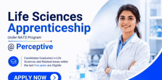 Life Sciences Apprenticeship at Perceptive in Hyderabad – Freshers Apply Now Apply for Life Sciences Apprenticeship at Perceptive: Freshers Jobs for Life Sciences Career Aspirants in Hyderabad.