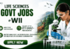 Wildlife Institute of India Recruitment 2026 offers Life Sciences Research Jobs Across Ecology, Biodiversity, GIS, and Conservation Projects.