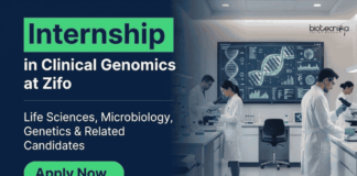 Apply for Zifo Clinical Genomics Internship 2026: Paid Life Sciences Internship in Chennai for Career Aspirants.