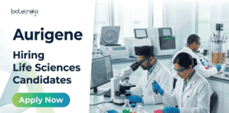 Apply for Life Sciences Jobs Scientist Role under Aurigene Career in Hyderabad for Experienced Professionals.