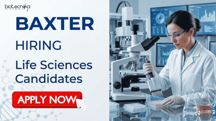 Apply for Regulatory Affairs Jobs at Baxter - Life Sciences Career Aspirants Explore this Specialist RA vacancy in Ahmedabad.