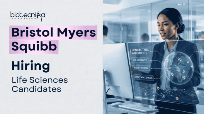 _Life Sciences Jobs at BMS (1) Apply for Site Contract Specialist at BMS Hyderabad. Explore Life Sciences Jobs in Clinical Trial Roles through BMS Careers today.