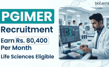 Rs. 80,400 Pay Per Month Research Jobs at PGIMER – Apply Now Apply for Research Associate at PGIMER Chandigarh. Explore Research Jobs and build a Career in Life Sciences through PGIMER Recruitment.