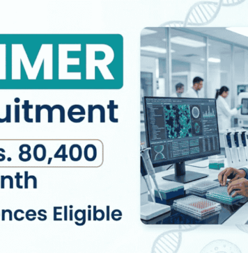 Rs. 80,400 Pay Per Month Research Jobs at PGIMER – Apply Now Apply for Research Associate at PGIMER Chandigarh. Explore Research Jobs and build a Career in Life Sciences through PGIMER Recruitment.