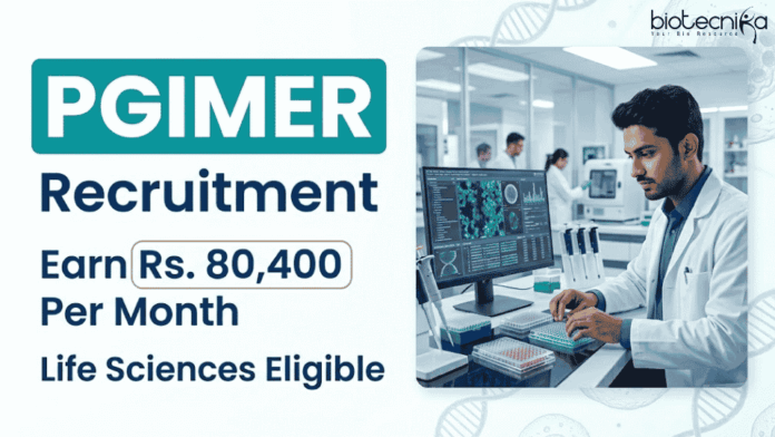Life Sciences Research Jobs at PGIMER Apply for Research Associate at PGIMER Chandigarh. Explore Research Jobs and build a Career in Life Sciences through PGIMER Recruitment.
