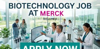 Biotechnology Job at Merck | Candidates Apply Now