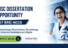 BRIC-NCCS Recruitment: Apply for Research Trainee Positions/ Life Sciences Dissertation in Ubiquitin-Proteasome System Research.