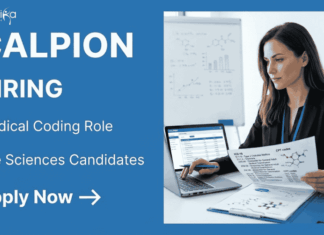 Medical Coding Jobs at Calpion | Life Sciences Eligible Apply for Medical Coding Jobs at Calpion and build a Rewarding Career with this Opportunity Designed for Life Sciences Jobs Seekers.