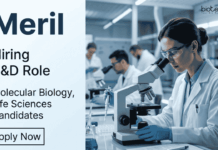 Molecular Biology Jobs at Meril – Apply Now for R&D Roles Explore Meril Career Opportunities in Vapi. Apply for Molecular Biology Jobs in R&D involving RT-PCR, diagnostics.