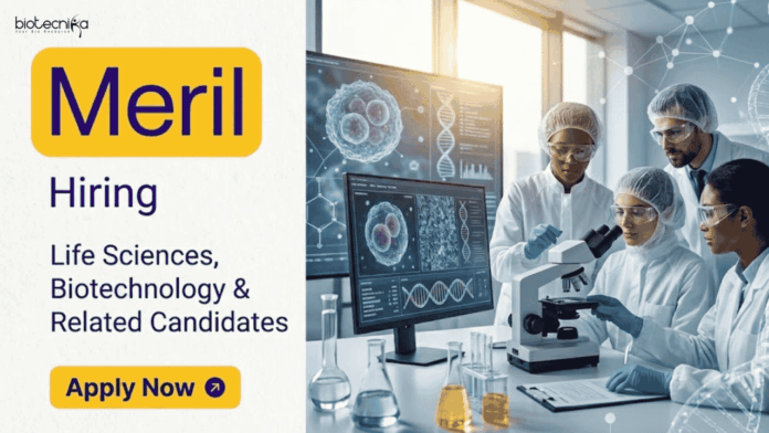 Meril Life Sciences Jobs Apply through Meril Careers for Associate Research Scientist positions in Vapi, Explore Life Sciences Jobs Today.