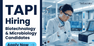 Biotech & Microbiology Job Opening at TAPI – Apply Now TAPI Careers: Apply for Quality Control Technician Role. Explore QC Jobs in Microbiology and Biotechnology.