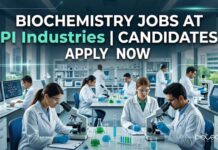 Research Scientist Opportunity at PI Industries: Advance Your Career in Biochemistry Biochemistry Jobs at PI Industries | Candidates Apply Now
