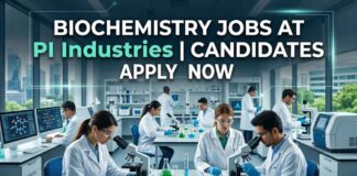 Research Scientist Opportunity at PI Industries: Advance Your Career in Biochemistry Biochemistry Jobs at PI Industries | Candidates Apply Now