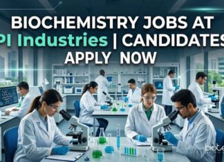 Research Scientist Opportunity at PI Industries: Advance Your Career in Biochemistry Biochemistry Jobs at PI Industries | Candidates Apply Now