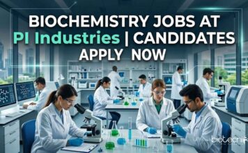Research Scientist Opportunity at PI Industries: Advance Your Career in Biochemistry Biochemistry Jobs at PI Industries | Candidates Apply Now