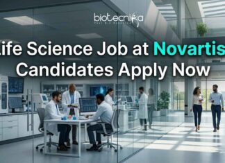 Exciting Life Science Job Opportunity at Novartis | Opportunity 2026 Life Science Job at Novartis | Candidates Apply Now