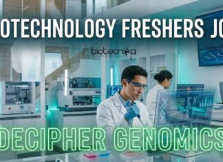 Biotechnology Freshers Job at Decipher Genomics | Scientific Operations Executive Role Biotechnology Freshers Job at Decipher Genomics | Apply Now