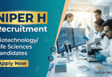 Earn Rs. 72,800/- Per Month Research Job at NIPER – Apply Now NIPER Recruitment 2026 for Project Research Scientist-I. Research Jobs offering excellent opportunities for a Life Sciences Career.
