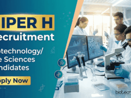 NIPER Recruitment 2026 for Project Research Scientist-I. Research Jobs offering excellent opportunities for a Life Sciences Career.
