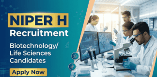 Earn Rs. 72,800/- Per Month Research Job at NIPER – Apply Now NIPER Recruitment 2026 for Project Research Scientist-I. Research Jobs offering excellent opportunities for a Life Sciences Career.