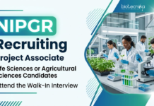 Govt Project Associate Jobs at NIPGR – Attend the Walk-In Interview NIPGR Recruitment: Explore Project Associate Job in Plant Biotechnology and Agricultural Research with salary plus HRA.