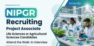 NIPGR Recruitment: Explore Project Associate Job in Plant Biotechnology and Agricultural Research with salary plus HRA.