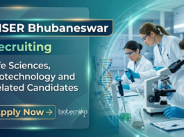 NISER Bhubaneswar Recruitment 2026 for Govt Research Jobs. Life Sciences Career Aspirants Apply for Project Fellow Position.