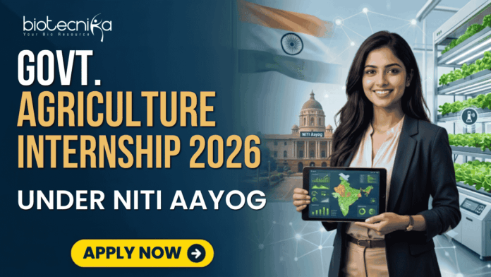 NITI Aayog Internship 2026 Govt Agriculture Internship Opportunity Apply Now! NITI Aayog Internship 2026: Govt Agriculture Internship Opportunity | Apply Now!