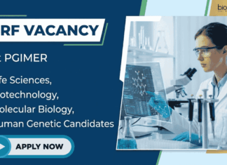 JRF Vacancy at PGIMER in Life Sciences – Apply Before Deadline Apply for PGIMER Recruitment 2026. JRF Vacancy for Candidates in Life Sciences, Biotechnology, Molecular Biology, and Human Genetics.