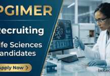 Govt Life Sciences Jobs at PGIMER – Apply Before the Deadline PGIMER Recruitment 2026 for Life Sciences Jobs: Apply for Clinical Research Coordinator Role at PGIMER Chandigarh.