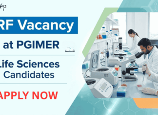 SRF Vacancy in Life Sciences Research at PGIMER – Apply Before the Deadline PGIMER Recruitment - Research Jobs: Explore SRF Vacancy in Life Sciences, Check Eligibility and Apply Online.