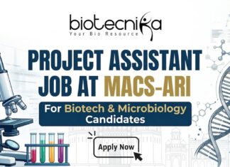 Project Assistant Job at MACS-ARI For Biotech & Microbiology Candidates Project Assistant Job at MACS-ARI For Biotech & Microbiology Candidates