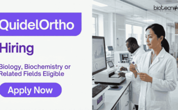 Biology Jobs at QuidelOrtho – Apply Now Apply for QA Jobs in Mumbai. Explore Biology & Biochemistry Jobs in the Medical Device Sector at QuidelOrtho.