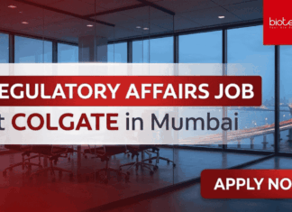 Regulatory Affairs Job at Colgate in Mumbai – Apply Before Everyone Else! Regulatory Affairs Job at Colgate in Mumbai – Apply Before Everyone Else!