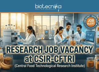 Research Job Vacancy at CSIR-CFTRI | Walk-in for Micro, Biotech & Food Science Candidates Research Job Vacancy at CSIR-CFTRI | Walk-in for Micro, Biotech & Food Science Candidates