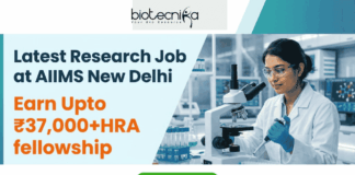 Research Job at AIIMS New Delhi | JRF Vacancy With PhD Opportunity Research Job at AIIMS New Delhi Apply Online Now. Apply for the latest Research Job at AIIMS New Delhi. Junior Research Fellow vacancy with PhD opportunity, ₹37,000+HRA fellowship.
