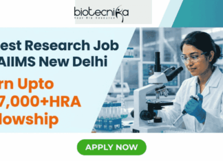 Research Job at AIIMS New Delhi | JRF Vacancy With PhD Opportunity Research Job at AIIMS New Delhi Apply Online Now. Apply for the latest Research Job at AIIMS New Delhi. Junior Research Fellow vacancy with PhD opportunity, ₹37,000+HRA fellowship.