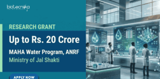 Rs. 20 Crore Research Grant at ANRF Under Ministry of Jal Shakti – Apply Now ANRF Call for Proposal 2026 offers Research Grant funding up to ₹20 Crore for Multidisciplinary Water Research Projects Across India.