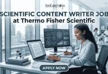 Scientific Content Writer Job for Life Science Graduates at Thermo Fisher Scientific Scientific Content Writer Job at Thermo Fisher Scientific Apply. Explore the Scientific Content Writer Job at Thermo Fisher Scientific and combine your scientific knowledge with content creation.