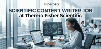 Scientific Content Writer Job for Life Science Graduates at Thermo Fisher Scientific Scientific Content Writer Job at Thermo Fisher Scientific Apply. Explore the Scientific Content Writer Job at Thermo Fisher Scientific and combine your scientific knowledge with content creation.