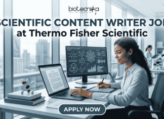 Scientific Content Writer Job for Life Science Graduates at Thermo Fisher Scientific Scientific Content Writer Job at Thermo Fisher Scientific Apply. Explore the Scientific Content Writer Job at Thermo Fisher Scientific and combine your scientific knowledge with content creation.